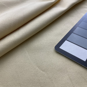 Robin in Maize | Upholstery / Slipcover Fabric | Solid Yellow Twill | Medium Weight | 54" Wide | By the Yard