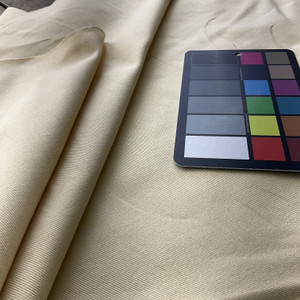 Robin in Maize | Upholstery / Slipcover Fabric | Solid Yellow Twill | Medium Weight | 54" Wide | By the Yard