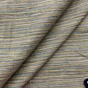 Chakra in Kiwi | Upholstery Fabric  | Stripes in Green / Blue / Red | Medium Weight | 54" Wide | Sold BTY