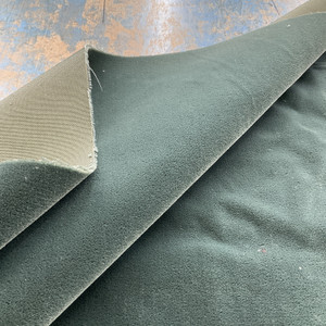 Mojo in Mineral | Velvet Upholstery Fabric | Plush Velvet in Solid Forest Green | Heavyweight | 54" Wide | By the Yard