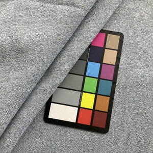 Gilmore in Sky  | Chenille Upholstery Fabric | Medium Grey-Blue | 100% Polyester  | Heavy Weight | 54" Wide | Sold BTY