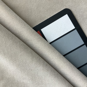 Galata in Linen  | Midweight Solid Microfiber Upholstery Fabric | Home Decor | Slipcovers | 100% Polyester | P Kaufmann |  54" Wide | Sold BTY