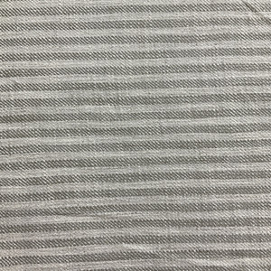 Lucera in Taupe | Upholstery Fabric |  Stripes in Off White / Taupe | Medium Weight | 54" Wide | By the Yard