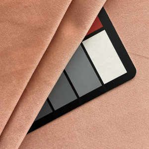 Imperial in Blush   | Soft Rose Pink Solid Woven Velvet Upholstery Fabric | P Kaufmann |Home Decor | Drapery | Medium Weight  | 54" Wide | Sold BTY