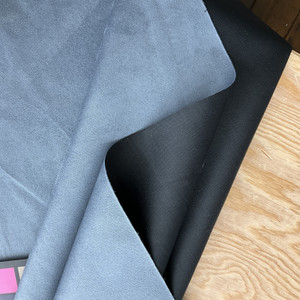 Obsession in Cadet   | Slate Blue  Microsuede Woven Upholstery Fabric |  Medium weight | Home Decor | 100% Olefin |  54" Wide | Sold BTY