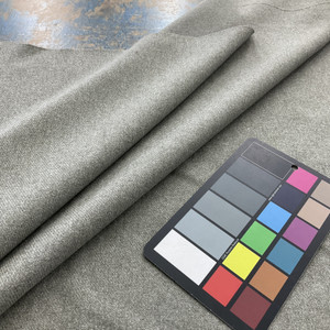 Ellyn in Cement | Upholstery Fabric | Brushed Twill in Grey | 100% Polyester | Medium Weight | 54" Wide | By the Yard