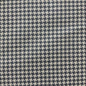 Kyle in Charcoal | Houndstooth Upholstery Fabric | Grey / Off White | Medium Weight | 54" Wide | By the Yard
