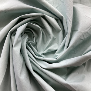 Capri in Aqua | Upholstery Canvas / Slipcover Fabric | Solid Light Blue |  Medium Weight | 54" Wide | By the Yard