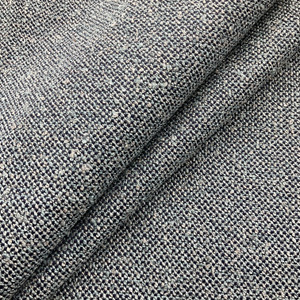 Sunset Island in Indigo | Upholstery Fabric | Dk Blue / Lt Blue Textured Weave | Ultra Heavyweight | 54" Wide | By the Yard