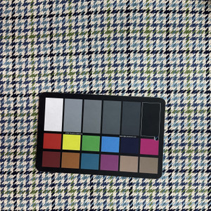 Durrow in Slate  | Upholstery Fabric | Blue / Green / Cream Houndstooth | Ralph Lauren | Heavy Weight | 54" Wide | Sold BTY