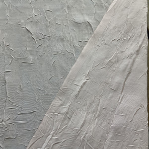 Ballet Pink Crushed Batiste Fabric | Crinkle Sheer | Drapery | Home Decor | Apparel | 100% Polyester | 51" Wide | Sold BTY