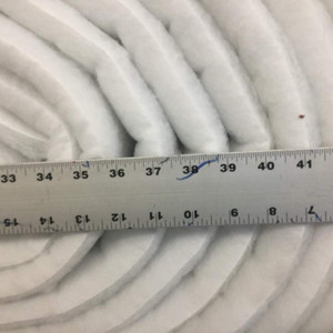 1.5 Inch UPHOLSTERY BATTING | POLY |  1 Inch LOFT | 30"W | 2oz  High Density / Durability |