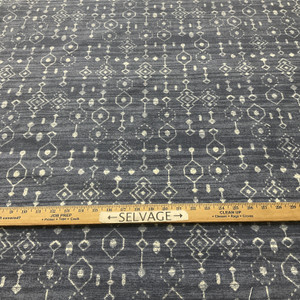 COVINGTON TAOS In Color NAVY Printed home Decor Fabric | By the Yard