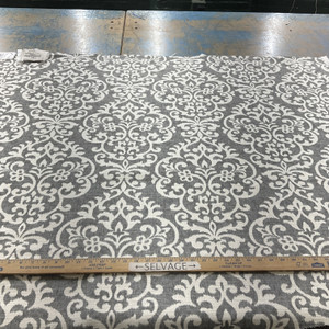 COVINGTON SALISBURY In Color GRAPHITE Printed home Decor Fabric | By the Yard