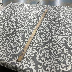 COVINGTON SALISBURY In Color GRAPHITE Printed home Decor Fabric | By the Yard