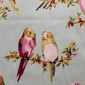COVINGTON TWEETY In Color EGGSHELL BLUE Printed home Decor Fabric | By the Yard