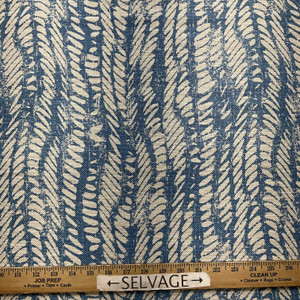 P.KAUFMAN JIRA In Color PERSIANBLUE Printed home Decor Fabric | By the Yard