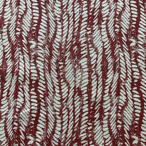 P.KAUFMAN JIRA In Color GRENADINE Printed home Decor Fabric | By the Yard