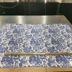 PREMIER FLORAL In Color ROYAL Printed home Decor Fabric | By the Yard