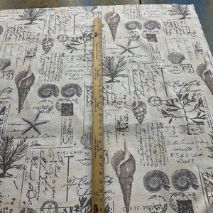 COVINGTON DALTON In Color SMOKE Printed home Decor Fabric | By the Yard