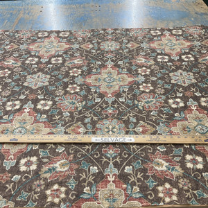 COVINGTON BETTINA In Color ESPRESSO Printed home Decor Fabric | By the Yard