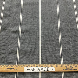 3 Yard Piece of Sunbrella Balance Equal 56110-0002 Graphite | Medium/Heavyweight Outdoor Fabric | Home Decor Fabric | 54" Wide