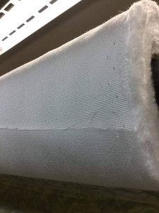 1 Yard Piece of Sunbrella Fabric Natural White Canvas | 54 INCH | Furniture Weight | By The Yard | 5404-0000-REM6