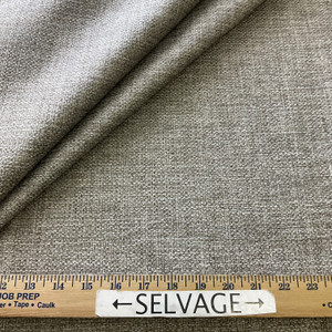 2.75 Yard Piece of Basketweave Light Brown and White | Uphosltery Fabric | Heavyweight | 54" Wide | By the Yard