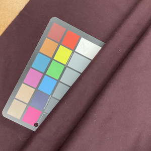 2.25 Yard Piece of Dark Burgundy Coating Wool | Wool / Poly Blend | Soft Brushed Twill Weave with Slight Sheen | 20oz | 60" Wide  | DYE LOTS MAY VARY | COATWOOL-117-REM29