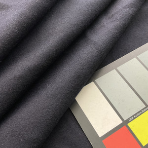2 Yard Piece of Midnight Blue Coating Wool | Wool / Poly Blend | Soft Flat Felt | 20oz | 60" Wide | DYE LOTS MAY VARY | COATWOOL-108-REM15
