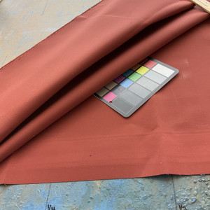 1 Yard Piece of Sunbrella Terracotta 4622-0000 | 46 Inch Awning & Marine Fabric | By the Yard | STRIPED