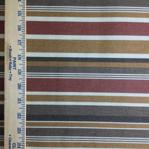 1.25 Yard Piece of Sunbrella 5612-0000 Brannon Redwood | Furniture Weight Fabric | 54 Wide | Boat Interiors / Patio | BTY