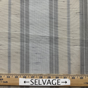 2.75 Yard Piece of Sunbrella - 4777-0000 Grey/Beige Chip Fancy | 46 Inch wide | AWNING AND MARINE Fabric | Shade / Outdoor Covers | By the Yard