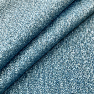 Bedford in Caribbean | Upholstery Fabric | Mottled Design in Bright Blue | 100% Polyester | Heavy Weight | Nassimi brand | 54" Wide | By the Yard