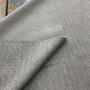Bedford in Haze | Upholstery Fabric | Mottled Design in Light Grey | 100% Polyester | Heavy Weight | Nassimi brand | 54" Wide | By the Yard
