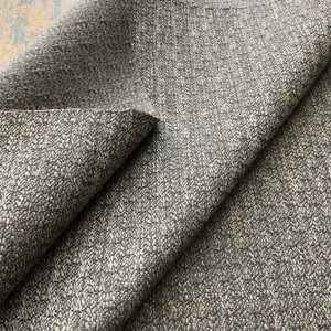 Bedford in Ore | Upholstery Fabric | Mottled Design in Dark Grey | 100% Polyester | Heavy Weight | Nassimi brand | 54" Wide | By the Yard