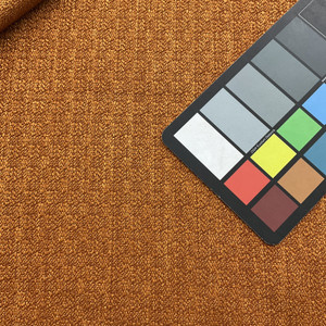 Bedford in Pumpkin | Upholstery Fabric | Mottled Design in Orange | 100% Polyester | Heavy Weight | Nassimi brand | 54" Wide | By the Yard