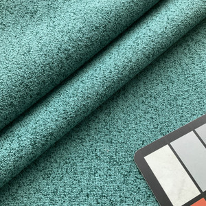 Cortlandt in Capri | Upholstery Fabric | Speckled Two Tone Teal | 100% Polyester | Nassimi Brand | 54" Wide | By the Yard