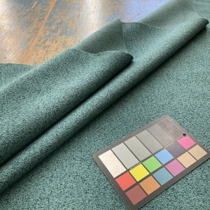 Cortlandt in Capri | Upholstery Fabric | Speckled Two Tone Teal | 100% Polyester | Nassimi Brand | 54" Wide | By the Yard