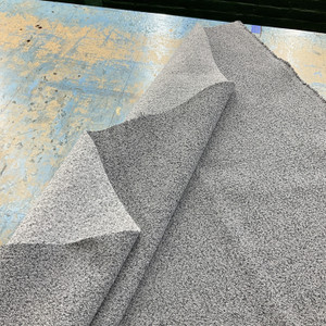 Cortlandt in Cashmere | Upholstery Fabric | Speckled Two Tone Medium Grey | 100% Polyester | Nassimi Brand | 54" Wide | By the Yard