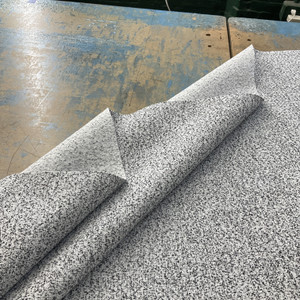 Cortlandt in Dalmation | Upholstery Fabric | Speckled Black on White | 100% Polyester | Nassimi Brand | 54" Wide | By the Yard