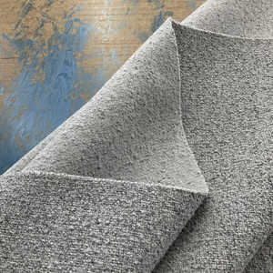 Cortlandt in Dove | Upholstery Fabric | Speckled Two Tone Light Grey | 100% Polyester | Nassimi Brand | 54" Wide | By the Yard