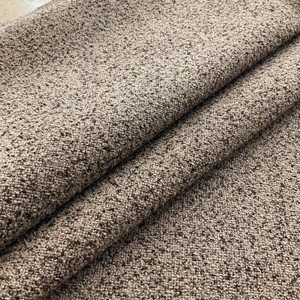Cortlandt in Porcini | Upholstery Fabric | Speckled Two Tone Mushroom Brown | 100% Polyester | Nassimi Brand | 54" Wide | By the Yard