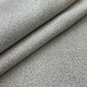 Cortlandt in Swan | Upholstery Fabric | Speckled Off White on White | 100% Polyester | Nassimi Brand | 54" Wide | By the Yard