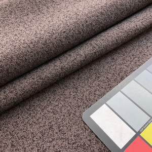 Cortlandt in Truffle | Upholstery Fabric | Speckled Two Tone Dark Brown | 100% Polyester | Nassimi Brand | 54" Wide | By the Yard