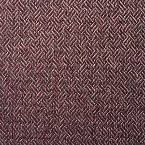 Essex in Berry | Upholstery Fabric | Parquet Weave | Raspberry / Grey | 100% Polyester | Heavy Weight | Nassimi | 54" Wide | By the Yard