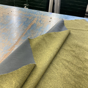 Franklin in Foothills | Upholstery Fabric | Microfiber Twill | Heathered Green | 100% Polyester | Heavy Weight | Nassimi | 54" Wide | By the Yard