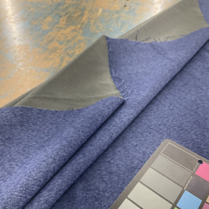 Franklin in Nantucket | Upholstery Fabric | Microfiber Twill | Heathered Ocean Blue | 100% Polyester | Heavy Weight | Nassimi | 54" Wide | By the Yard