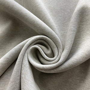 Franklin in Stucco | Upholstery Fabric | Microfiber Twill | Heathered Light Beige | 100% Polyester | Heavy Weight | Nassimi | 54" Wide | By the Yard
