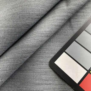 Hester in Seal | Upholstery Fabric | Striated Black on Slate Blue-Grey | 100% Polyester | Medium Weight | Nassimi | 54" Wide | By the Yard